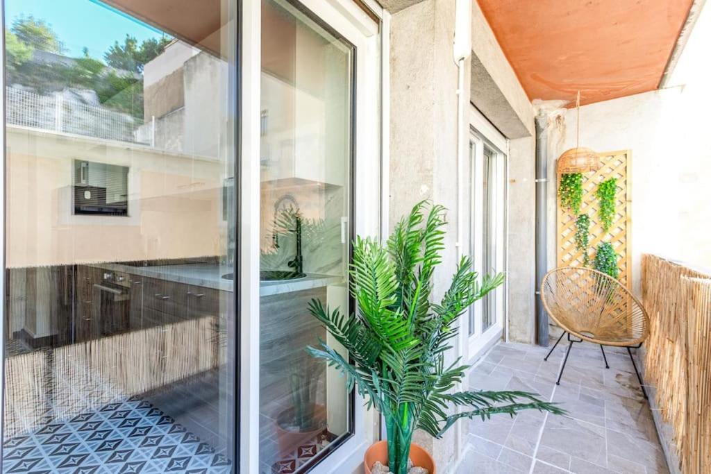 Divine Idylle Central Vieux-Port Terrasse Clim Marselha Exterior foto