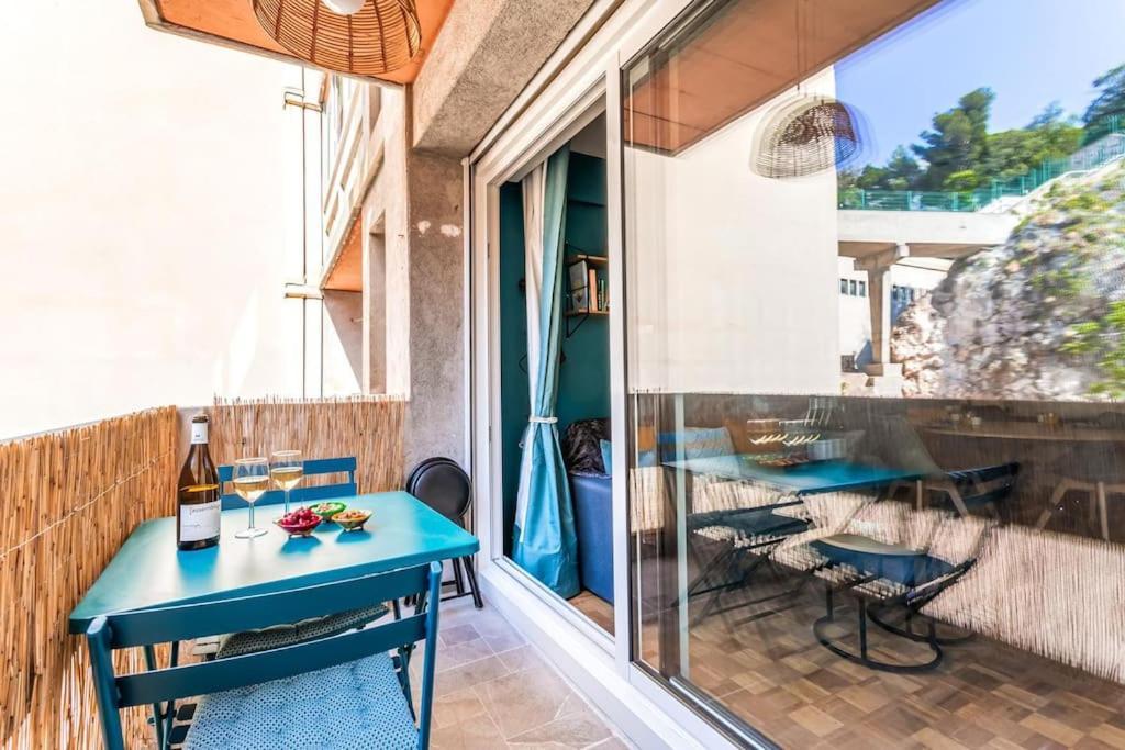 Divine Idylle Central Vieux-Port Terrasse Clim Marselha Exterior foto